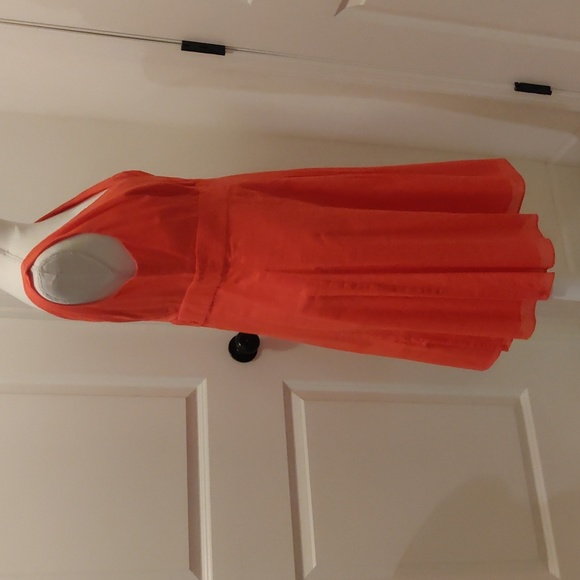 Lands' End Lands End Women Size 8, Sleeveless Woven Fit & Flare Dress, Hi - Picture 8 of 11